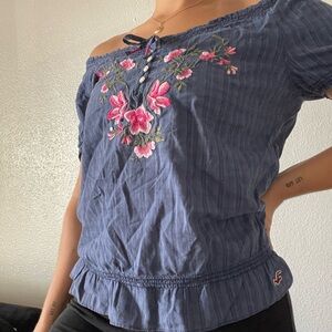 Hollister Babydoll Top